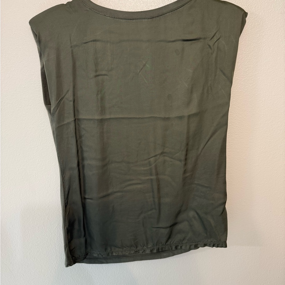 Olive Green Women's Top